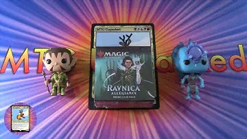 Ravnica Allegiance Prerelease Box #2 (Simic) NICE PULLS!