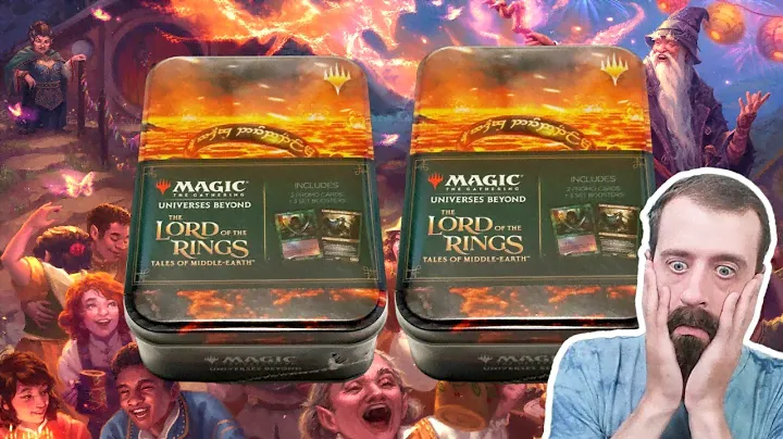 Magic The Gathering Lord Of The Rings Tins! Worth Opening?!