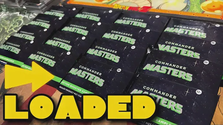 16 Commander Masters SAMPLE PACKS opened! | Magic: The Gathering