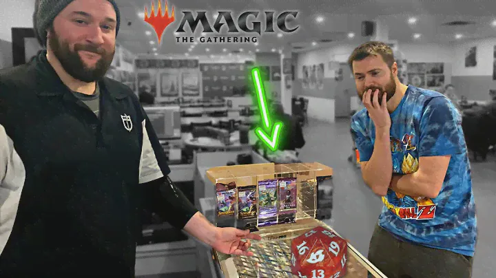 Asking The Game Store Employee To Pick My Magic The Gathering Packs!