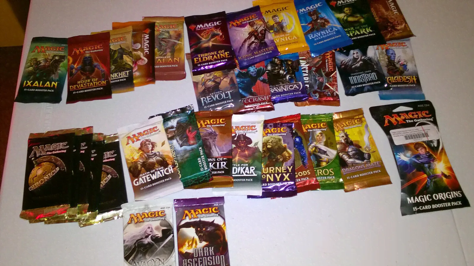 Magic The Gathering MTG CCG Sealed Packs -- Brand New and many sets listed-0
