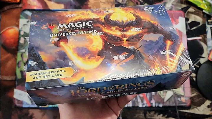 Lord of the Rings Set Booster Box Reaches $180.00