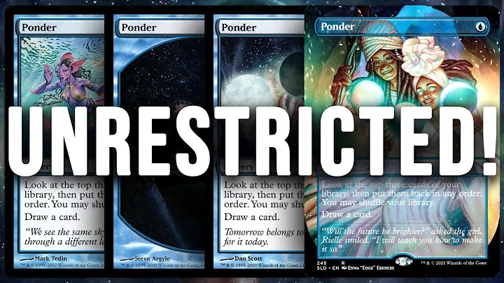 UNRESTRICTED (Ponder is FREE!) Vintage Doomsday — Thassa's Oracle Combo MTG | Magic: The Gathering