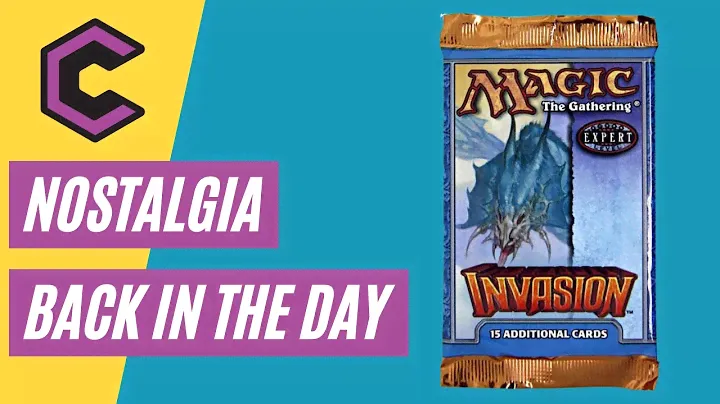 Nostalgic Invasion Booster Pack Opening - "Back In The Day" Magic: The Gathering #MTG