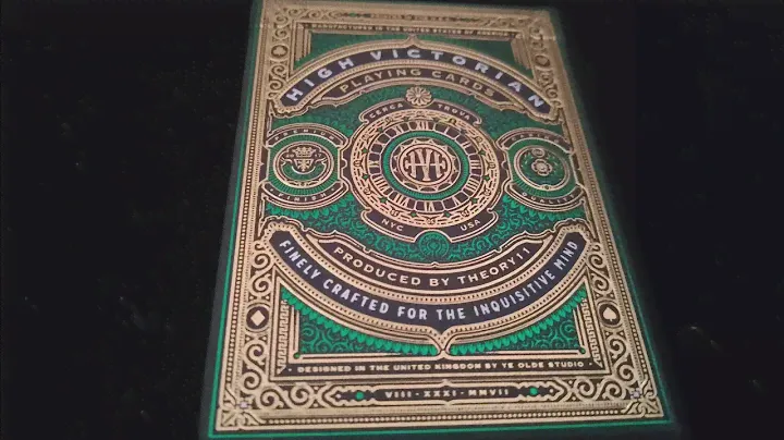 Обзор на колоду карт от теоррии 11 хай викториан | #фокус #magic #cards #магия