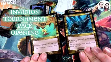MTG Invasion Tournament Pack Opening - Undermine and Absorb!