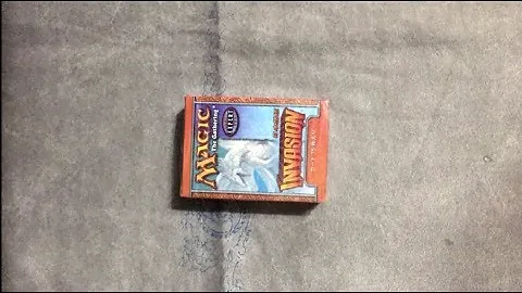 MTG Opening an Invasion Tournament Pack