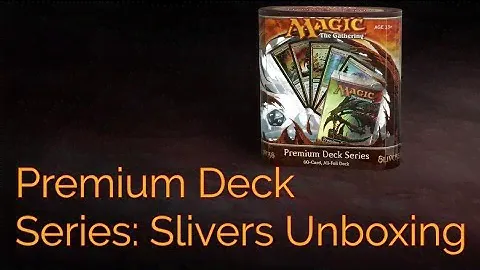 Opening a SEALED Slivers Premium Deck!
