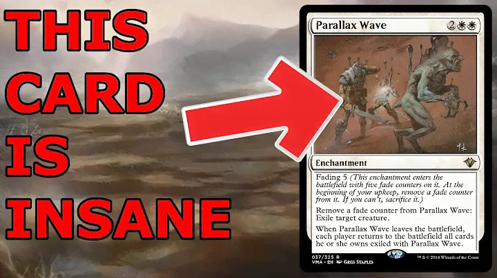EXILE EVERY CREATURE FOREVER!  Parallax Wave Control (Scholar of New Horizons Blink- Legacy MTG)