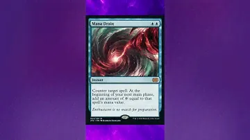 What is Mana Drain? Double masters set (Card 57)