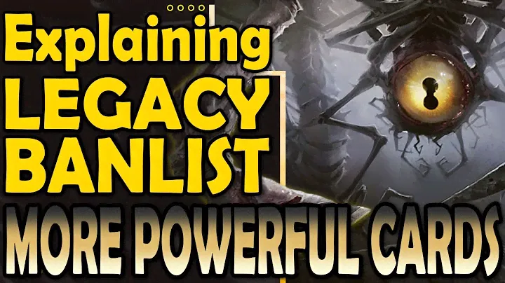 Extremely Powerful Cards - Explaining Every Banned Card in Legacy [Part 6]