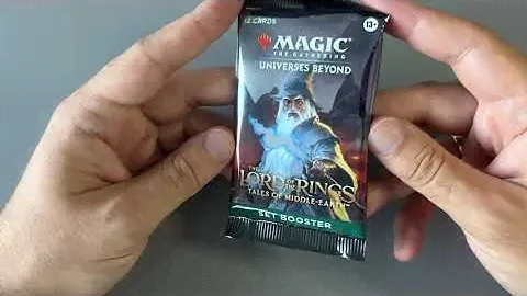 МТГ Властелин колец Вскрываем новинки MAGIC THE GATHERING LORD OF THE RINGS OPEN Set BOOSTER