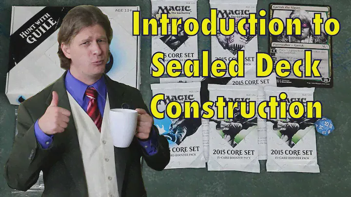 MTG - Introduction to Sealed Deck Construction 101 - For Magic: The Gathering Prerelease and Launch