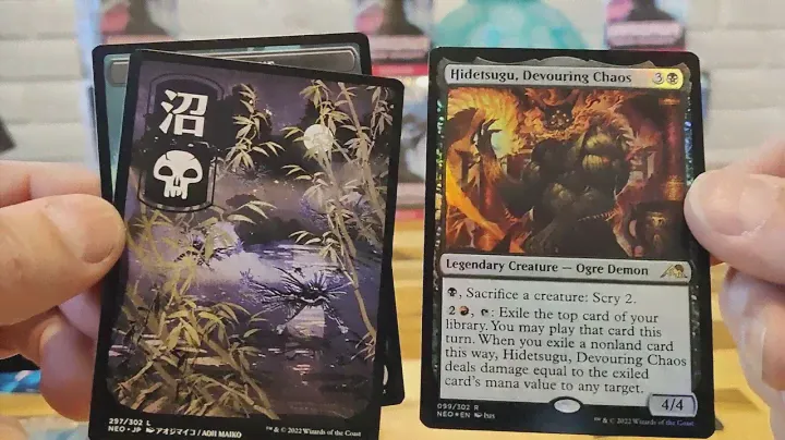 Kamigawa Neon Dynasty prerelease kit. What's inside? Part 2