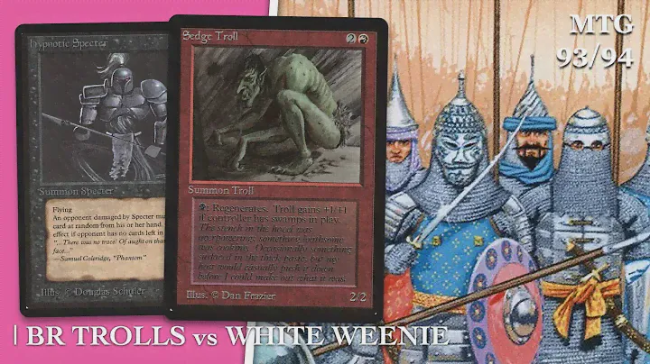 BR Trolls vs White Weenie | X-points Final 36, Old School #mtg9394 805