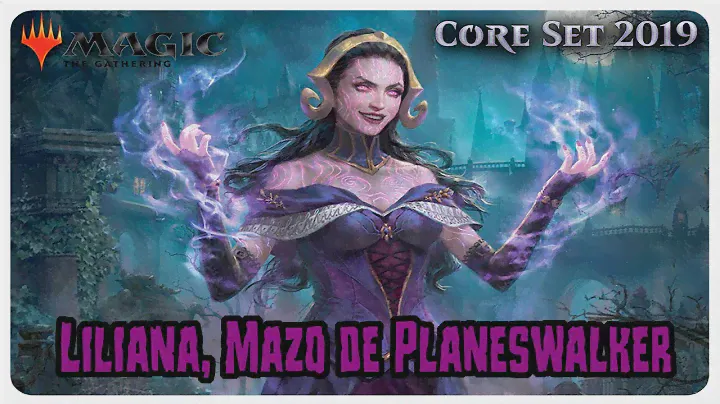MAGIC: THE GATHERING.- UNBOXING LILIANA, MAZO DE PLANESWALKER. [M19]