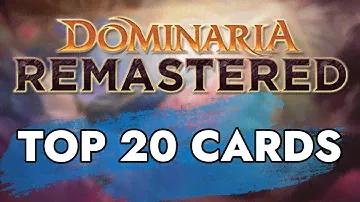 Top 20 Dominaria Remastered Cards | Mtg | Magic: the Gathering