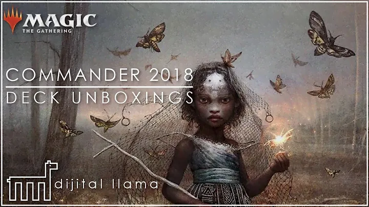 COMMANDER 2018 | Decks Unboxing | MtG