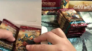 Another LOTR Draft Booster Box Opening Lord Of The Rings Magic The Gathering Middle Earth MTG LTR